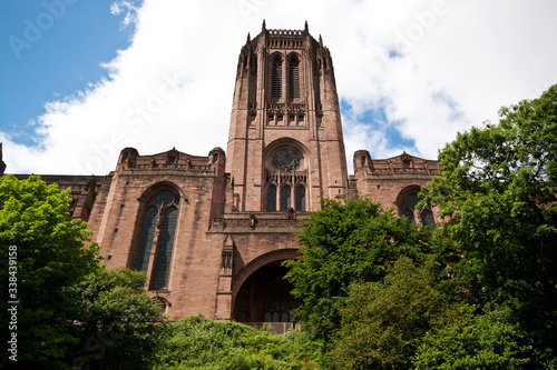 Liverpool Cathedral exterior colour