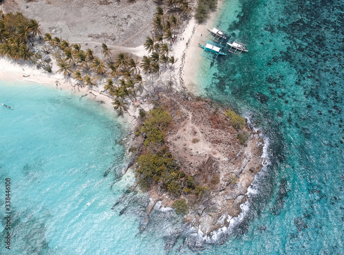 aerial photography. drone. island. coron philippines. © Jericco