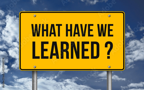 What have we learned - roadsign concept