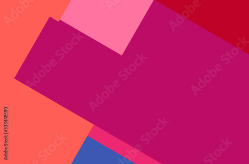 red and blue abstract vector background. Simple pattern.