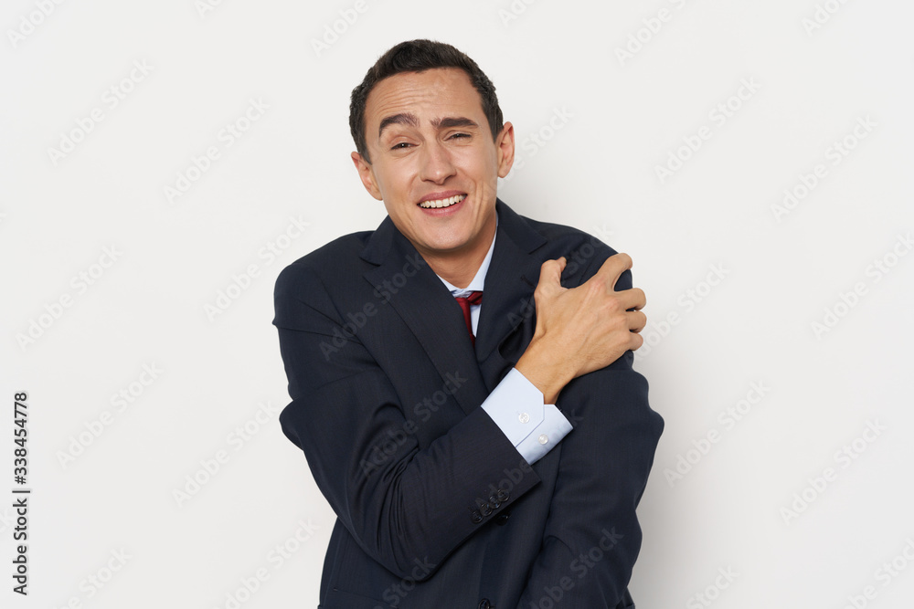 portrait of a handsome young man portrait of a handsome young man