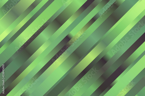 Green and purple lines vector background.