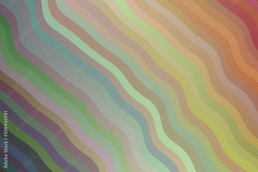 Green and red waves vector background. Green and red waves vector background.