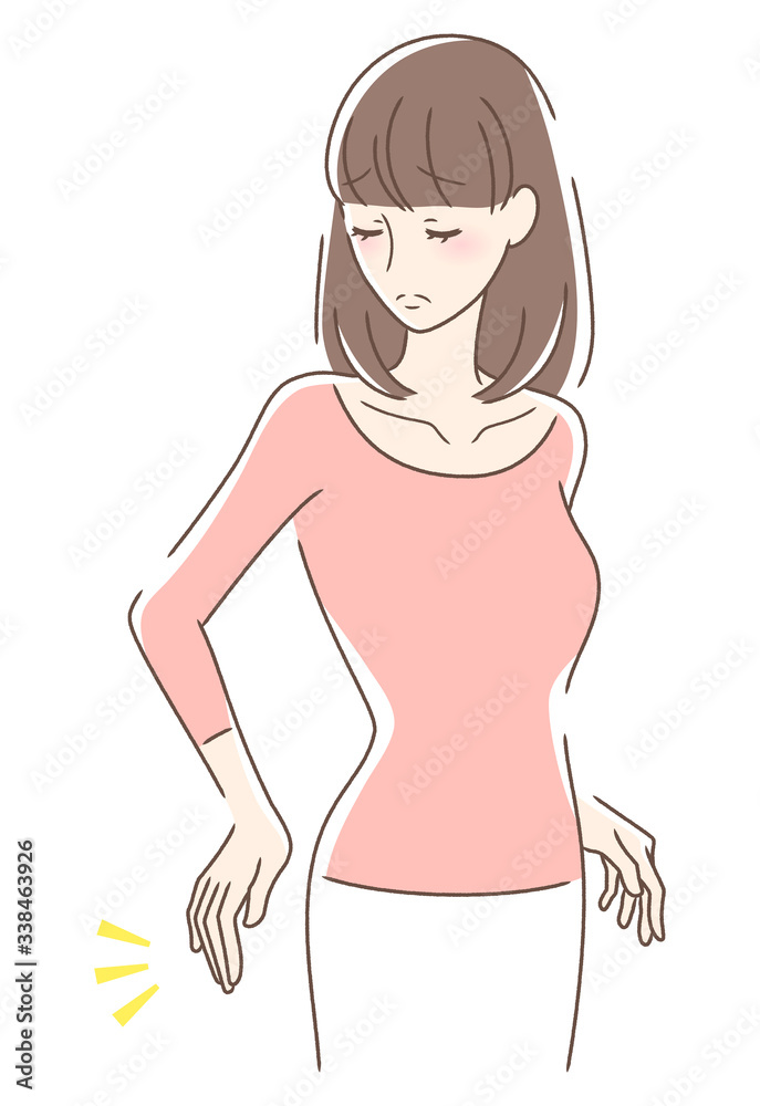 お尻が気になる女性