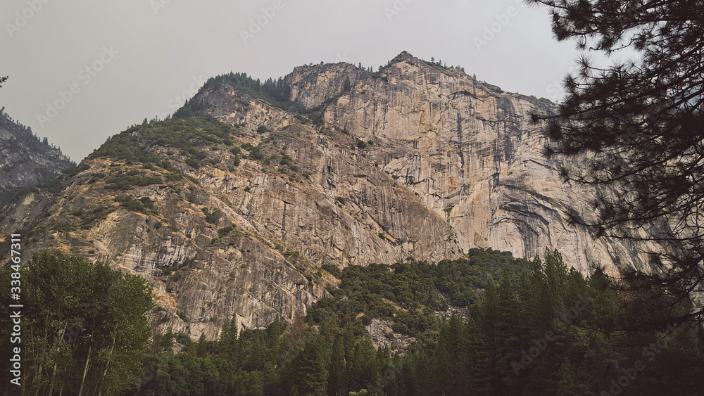 Big rock in Yosemite