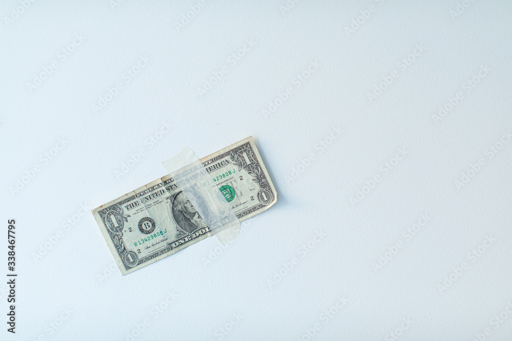 Dollar growth chart drawn on white background. Investment concepts and interests Business growth Dollar growth chart drawn on white background. Investment concepts and interests Business growth