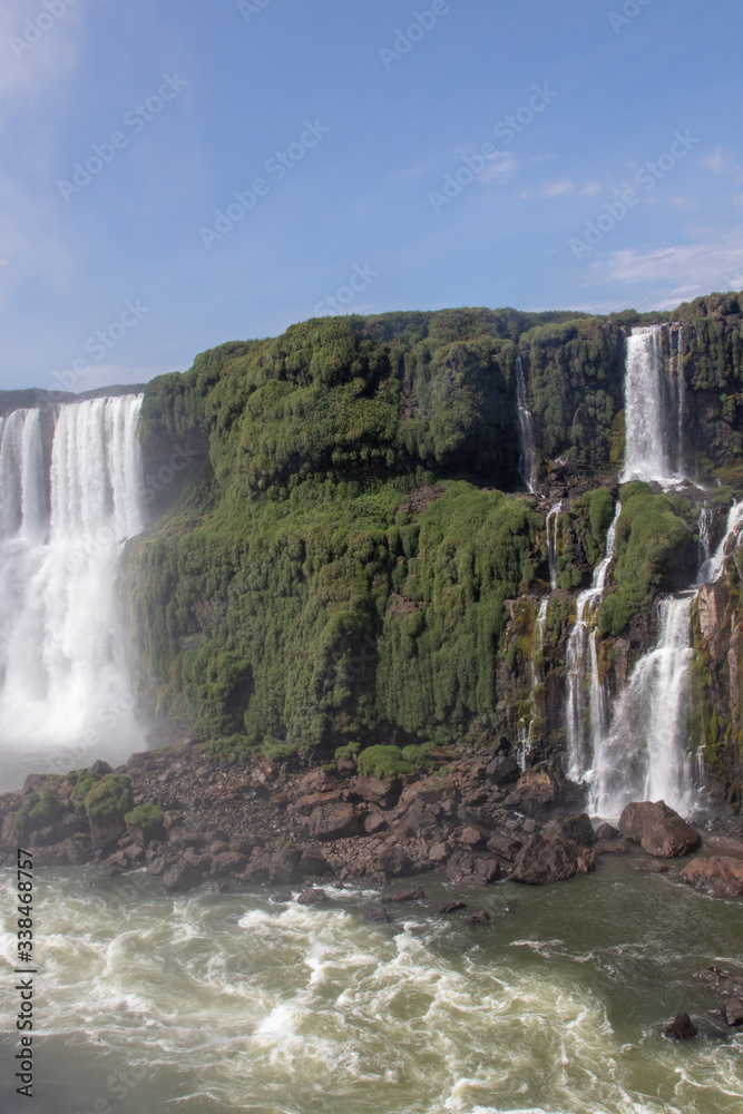 cachoeira, cascata, foz do iguaçu, natureza cachoeira, cascata, foz do iguaçu, natureza