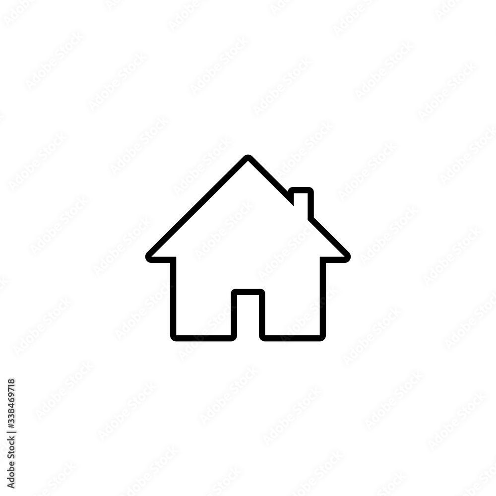 Home icon, Home sign and symbol vector design Home icon, Home sign and symbol vector design