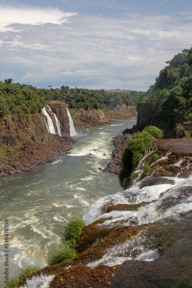 cachoeira, cascata, foz do iguaçu, natureza cachoeira, cascata, foz do iguaçu, natureza