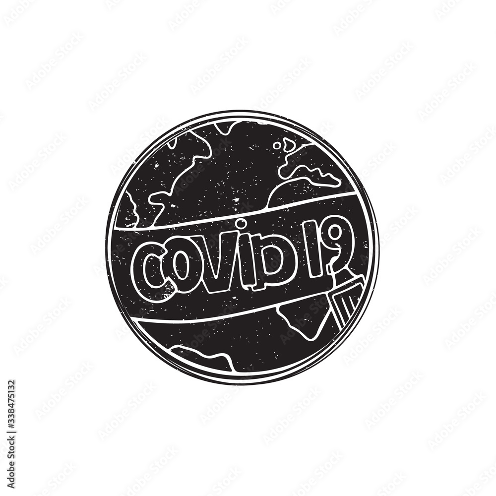 Coronavirus 2019-nCoV concept with globe and medical mask Coronavirus 2019-nCoV concept with globe and medical mask