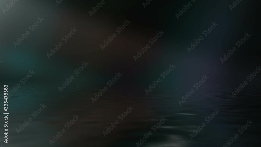 Mysterious haze over water Mysterious haze over water