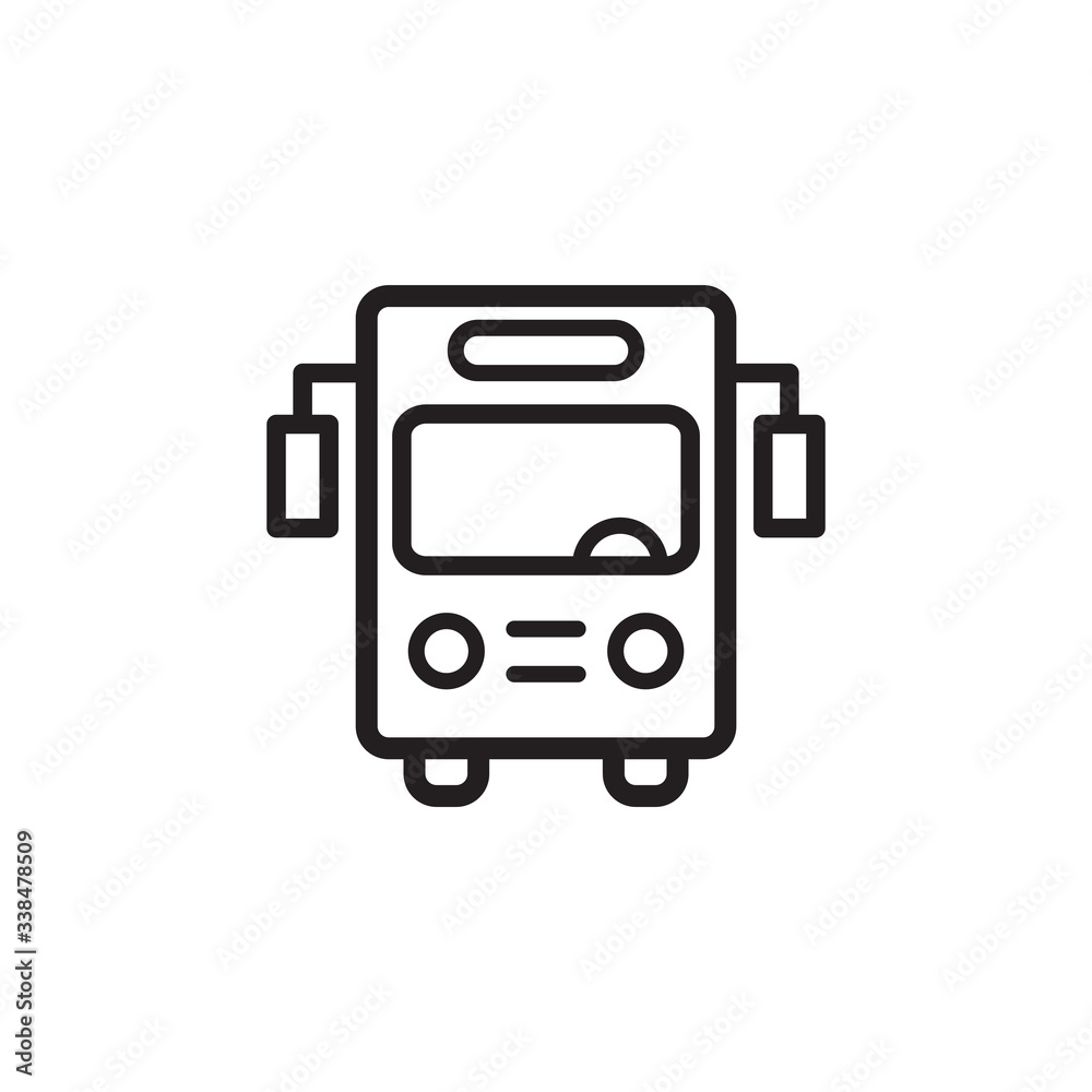 bus icon vector design template bus icon vector design template