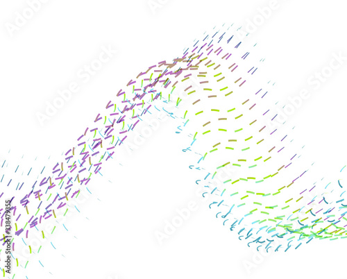 Abstract background blend wave line design for Wallpaper, Banner, Background, Card, Book Illustration, landing page