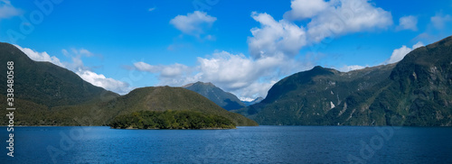 Views from within Doubtful Sound, South Island, New Zealand