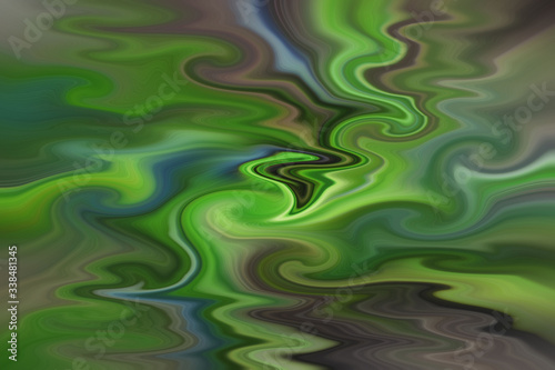 Beautiful green abstraction.Striped background for the design.