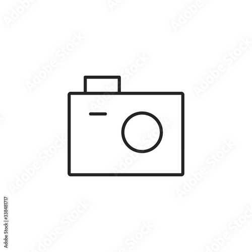 Camera icon. Photography symbol modern, simple, vector, icon for website design, mobile app, ui. Vector Illustration