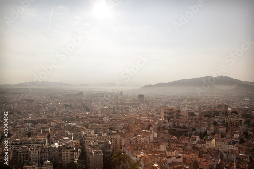 Marseille vue de Notre Dame de la Garde. © cyril