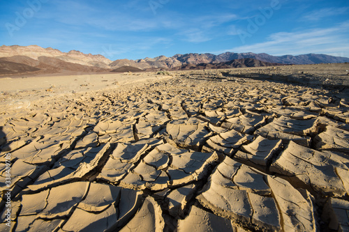 Cracked Ground Death Valley National Park