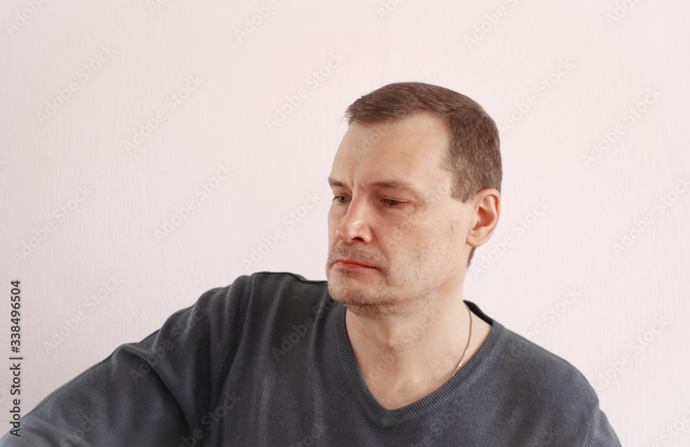 Portrait man emotions Portrait man emotions