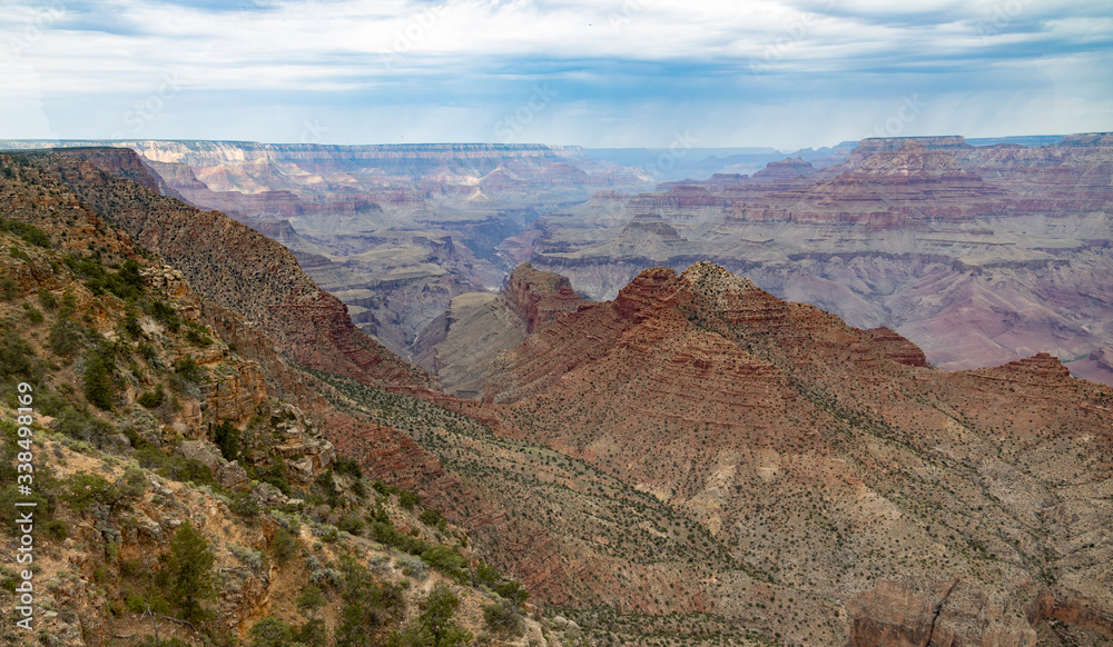 view from south rim of Grand Canyon