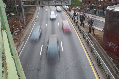 Obraz na płótnie brooklyn queens expressway w salonie