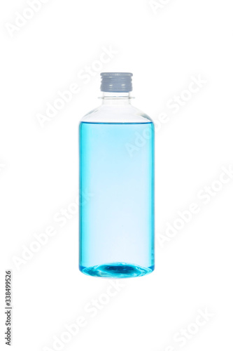 Rubbing alcohol isolated white background with clipping path
