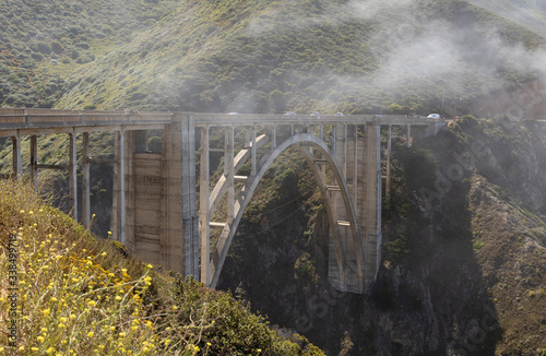 bridge on pacific highway in california