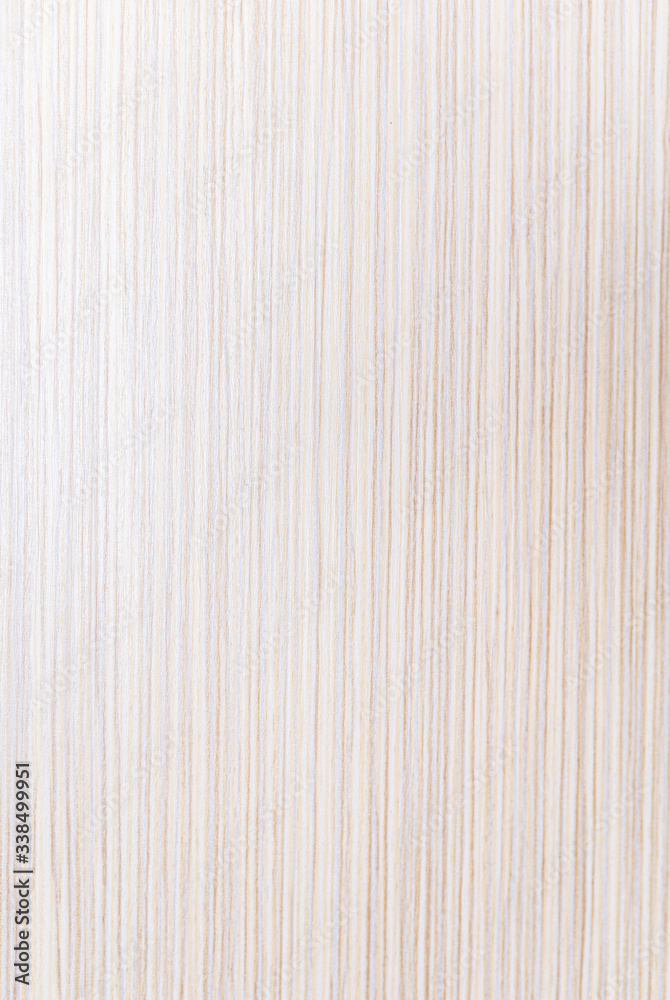 Wood panel with horizontal lines. Empty abstract background closeup