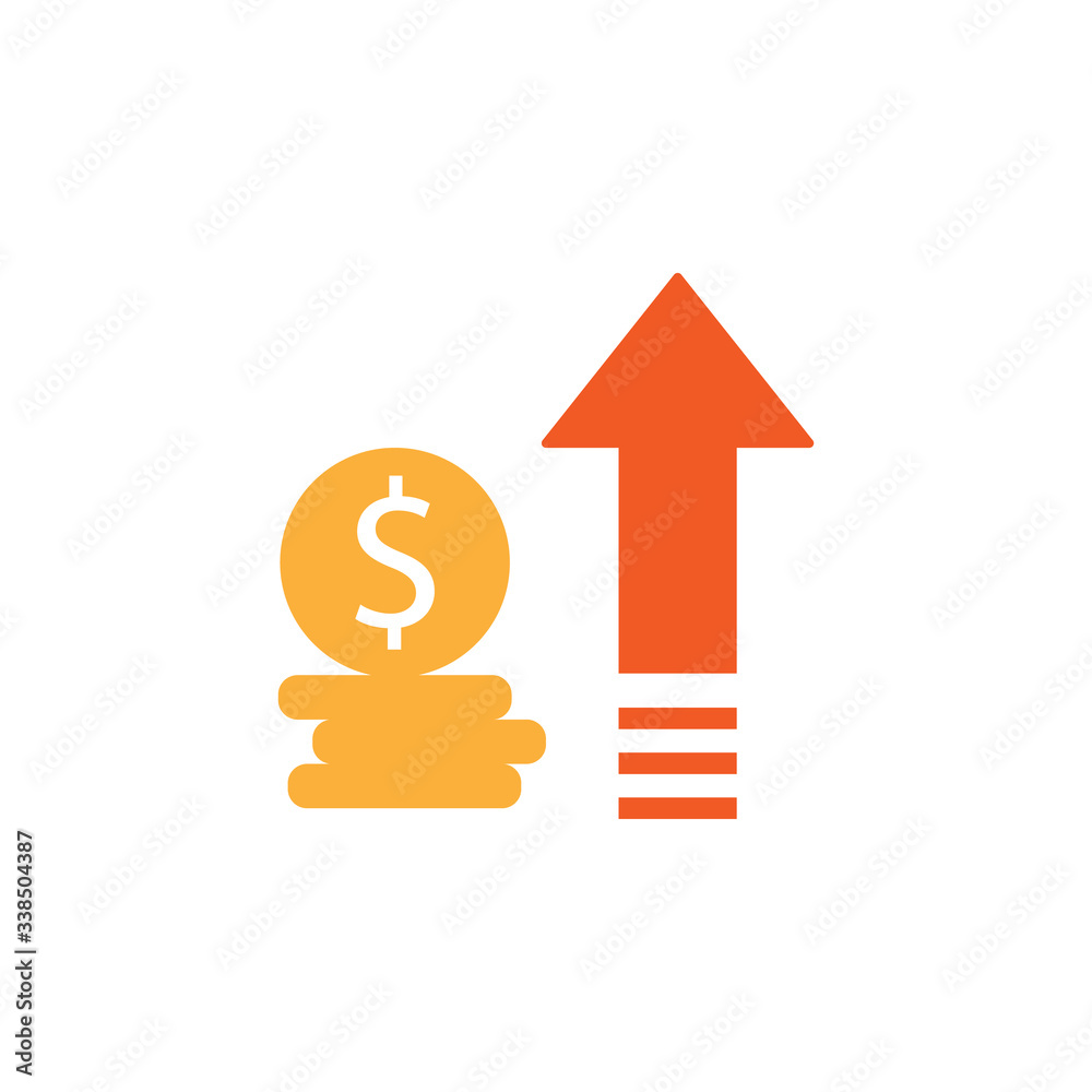 money line illustration icon on white background money line illustration icon on white background