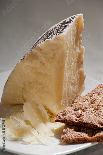 Vászonkép Locatelli Pecorino Romano Cheese Wedge