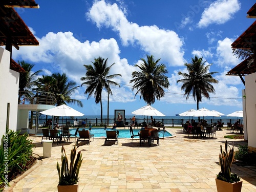 piscina, praia, paraíso, hotel, nordeste brasileiro, vida, férias © Gilson Mekelburg