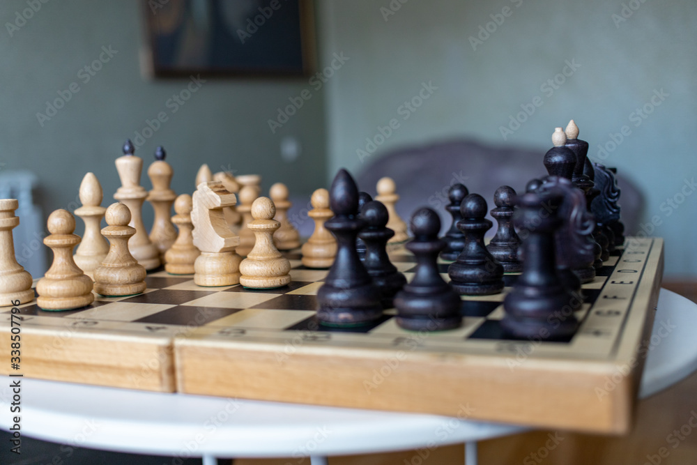 playing chess as a way to entertain yourself while staying at home with your family
