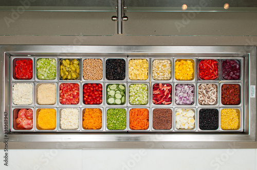 Colorful Salad Bar