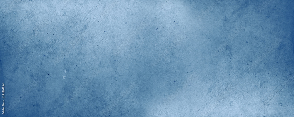 Blue textured concrete background