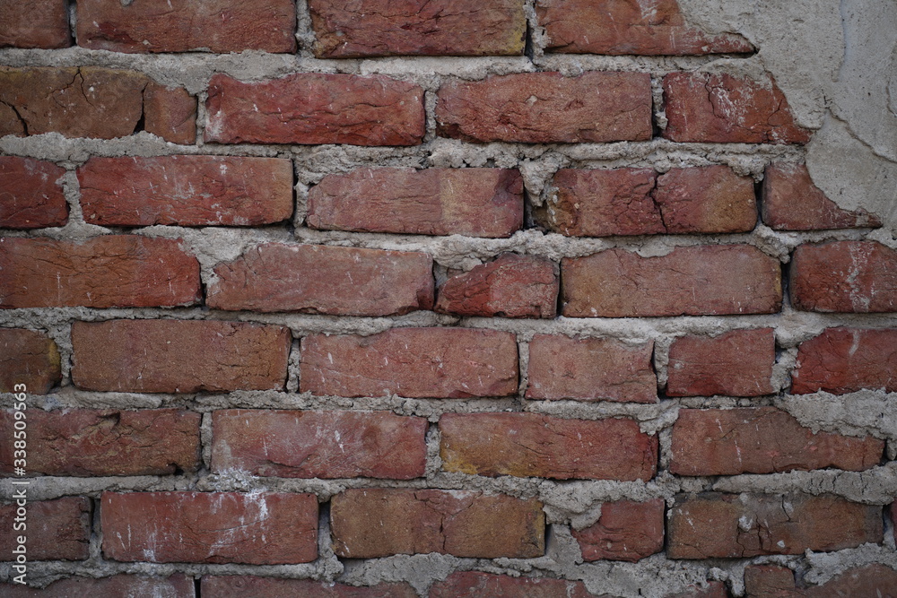 Obraz premium red brick wall