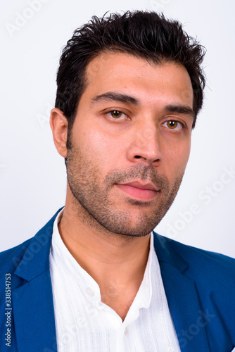Face of handsome Turkish businessman in suit © Ranta Images