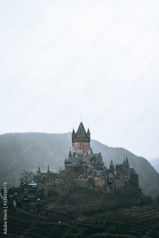 Cochem Castle in Germany 