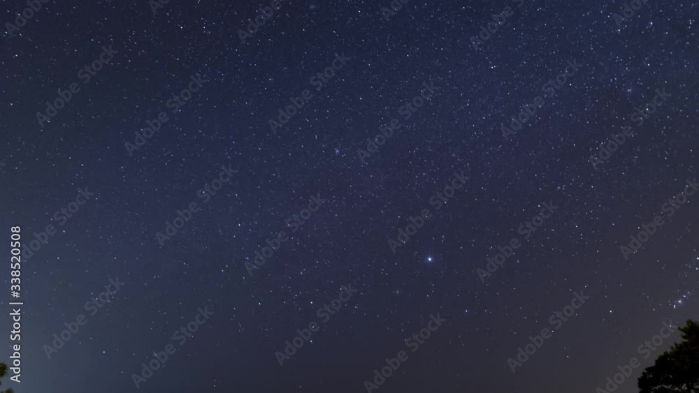 Starry Clear Sky Time Lapse Starry Clear Sky Time Lapse