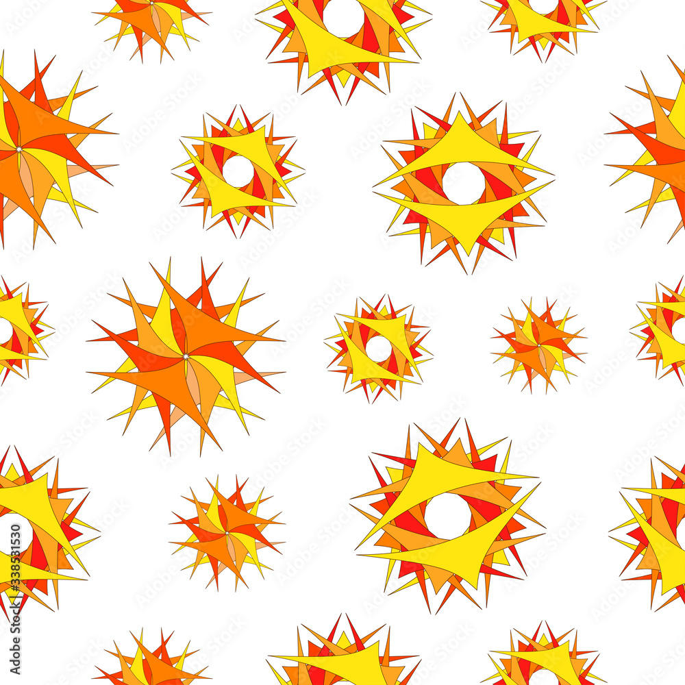 Abstract seamless pattern. Vector illustration. Abstract seamless pattern. Vector illustration.