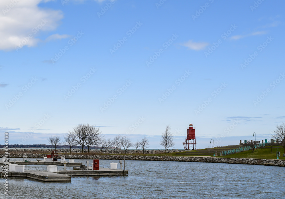 lighthouse on the lake