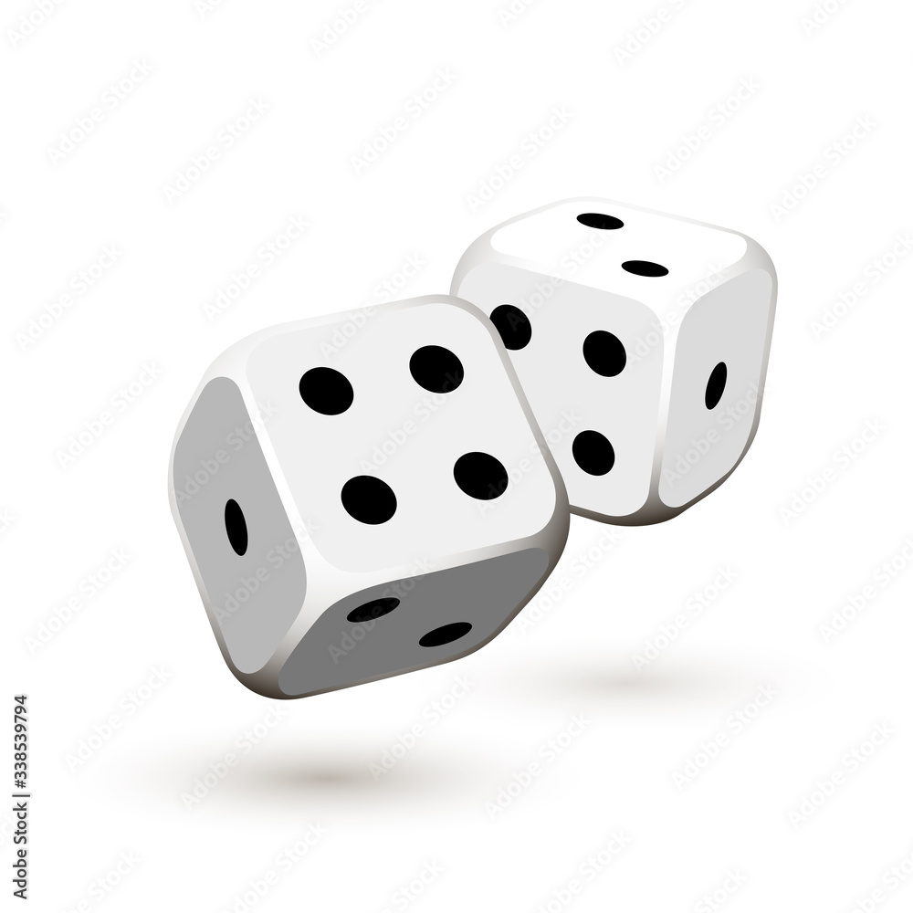 illustration Online Poker casino banner with dice on white surface table. Marketing Luxury Banner big win Jackpot Online Casino isolated on white background. Advertising poster with dice illustration Online Poker casino banner with dice on white surface table. Marketing Luxury Banner big win Jackpot Online Casino isolated on white background. Advertising poster with dice