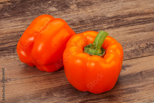 Orange sweet tasty Bell Pepper