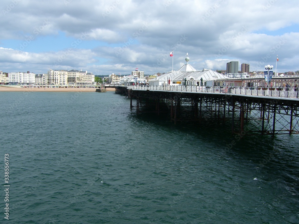 View of Brighton for the end of the pier