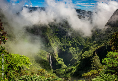 Wasserfall in Reunion - Trou de Fer