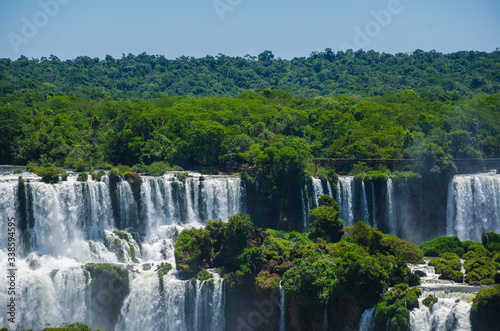 iguazu  waterfall  river  brazil