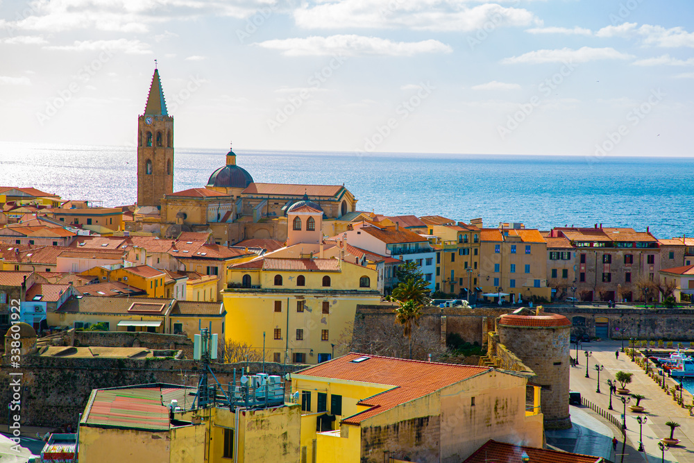Lookout of Alghero city, Sardinia