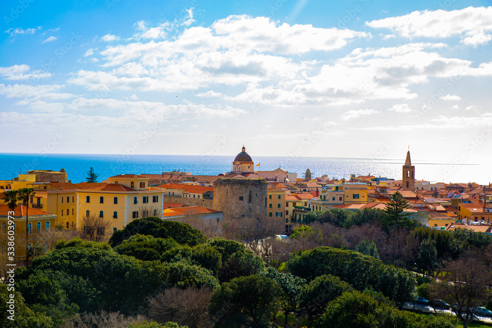 Lookout of Alghero city, Sardinia