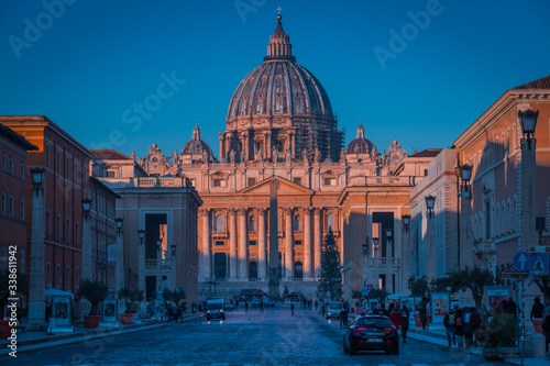 ROME, LAZIO / ITALY - DECEMBER 30 2019: Vatican city  © Vadim