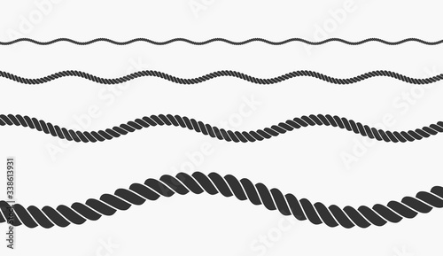 rope vector illustration