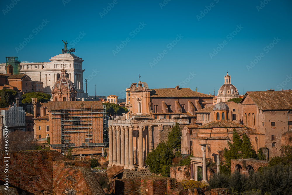 view of the old town in Rome